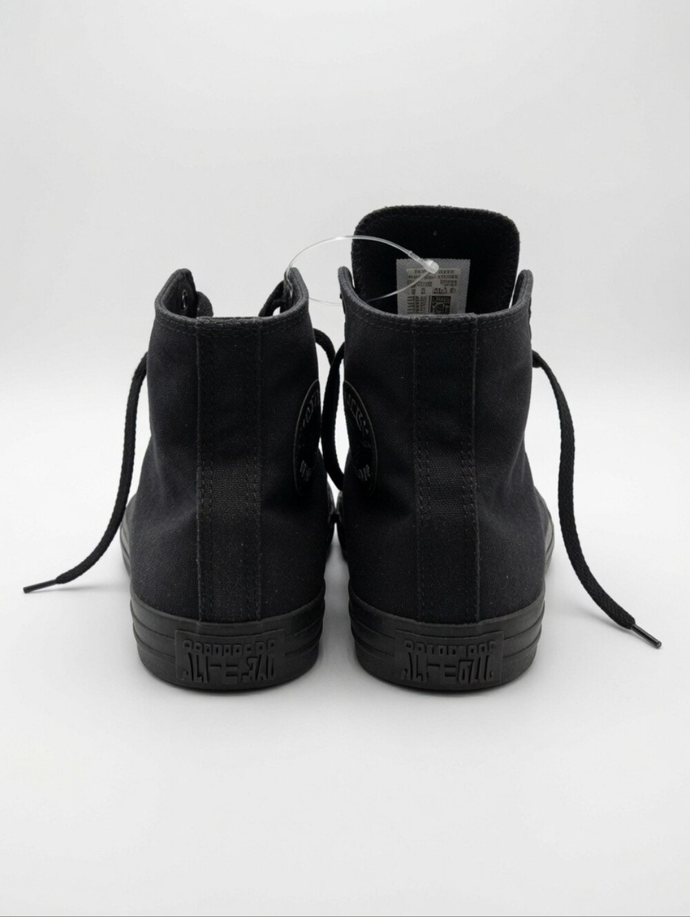Converse Chuck Taylor All Star High Top Black Monochrome Men 8 / Wm 10 - Picture 2 of 4